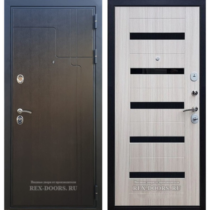 Входная металлическая дверь Премиум 246 СБ-14 (Венге / Сандал белый)