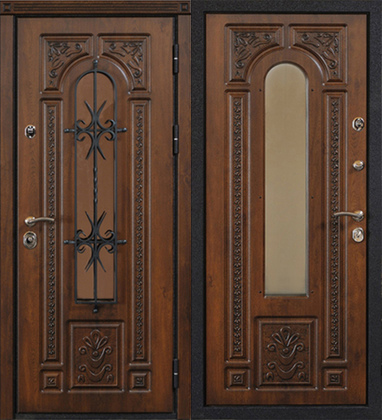 Дверь Йошкар-Ола с ковкой Лацио терморазрыв